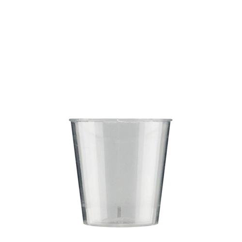  Polypropylene Shot Glass - 25ml to brim, CE/UKCA Marked