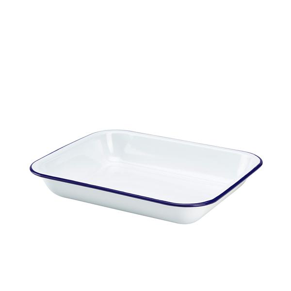 Enamel Baking Tray 31 x 25 x 5cm - 61031