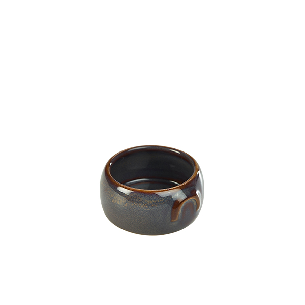 Terra Stoneware Rustic Blue Butter Pot 9cl/3oz - BP-BL3 (Pack of 12)