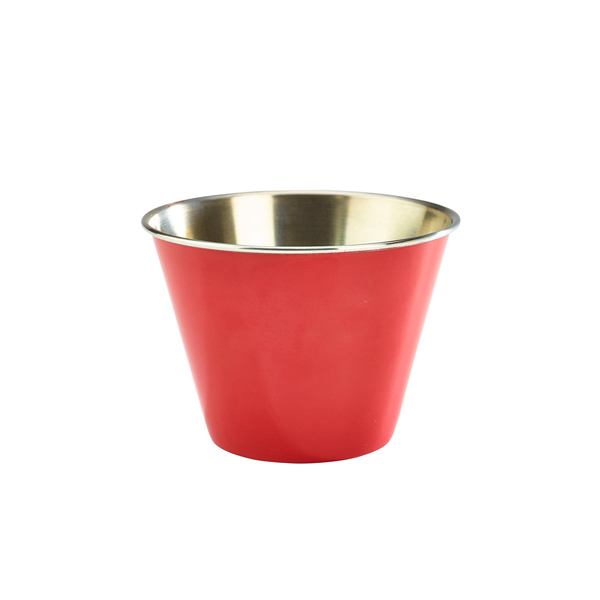 GenWare Red Stainless Steel Ramekin 34cl/12oz - RAMST12R (Pack of 24)