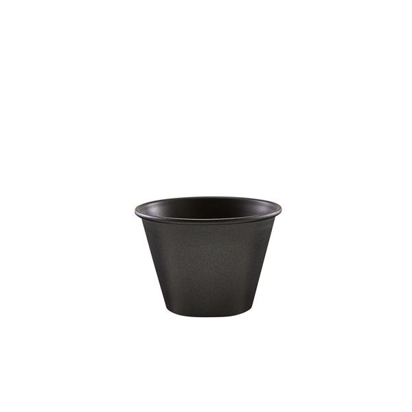 GenWare Metallic Black Ramekin 71ml/ 2.5oz - RAMST2MTBK (Pack of 24)
