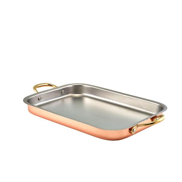 GenWare Copper Plated Deep Tray 33 x 23.5cm - SDT3323C (Pack of 3)