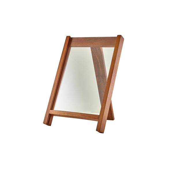 GenWare Acacia Wood A4 Menu Holder - WDMHA4