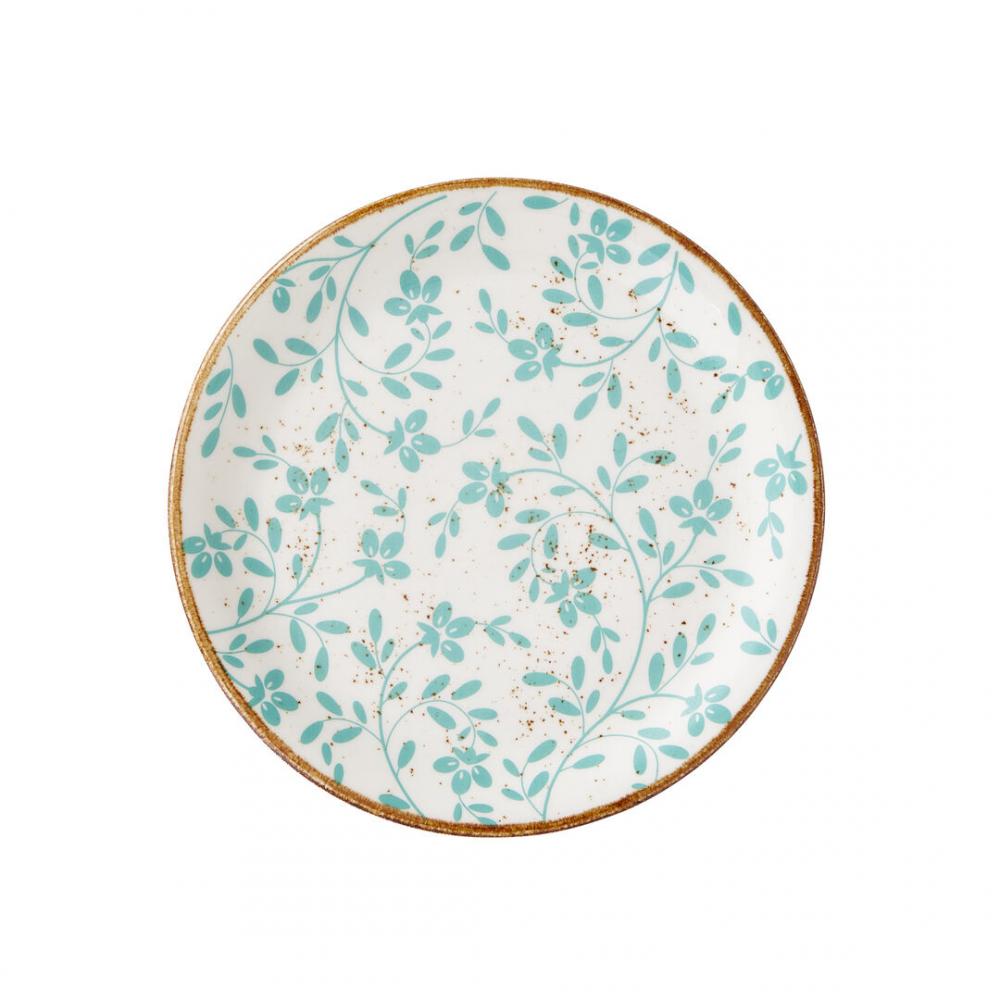 Flora Aqua Coupe Plate 20.25cm (8) - 18020567 (Pack of 12)
