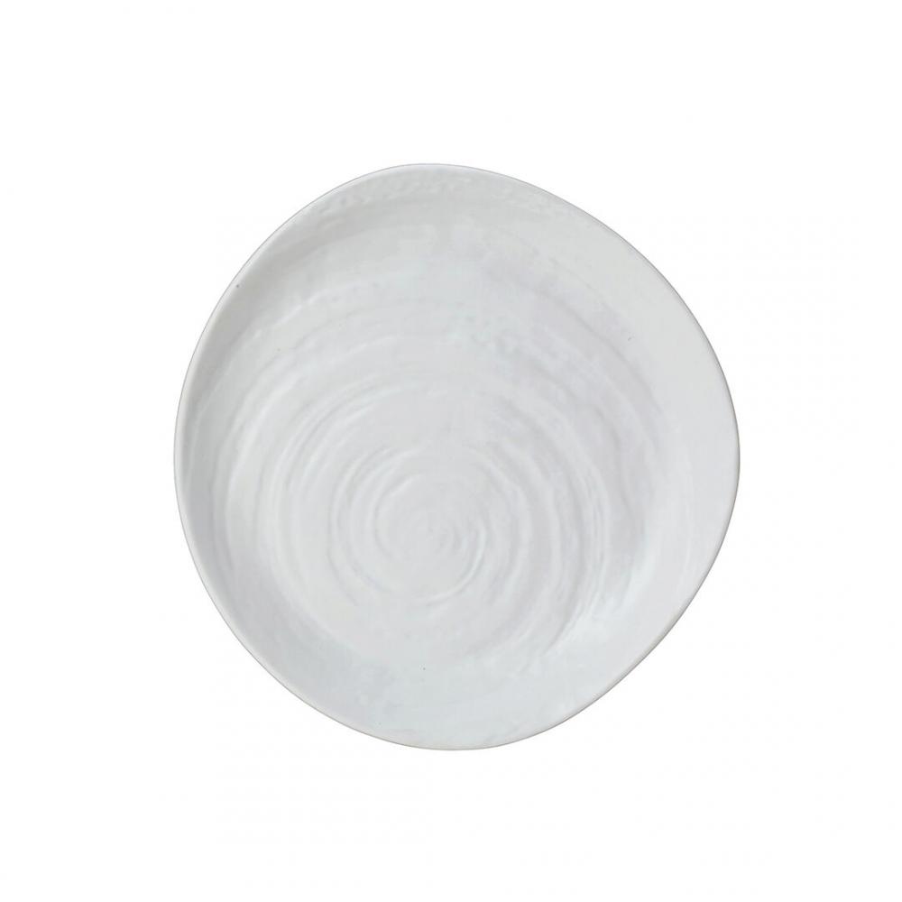 Scape White Plate 23cm (9) - 68A451EL706 (Pack of 6)