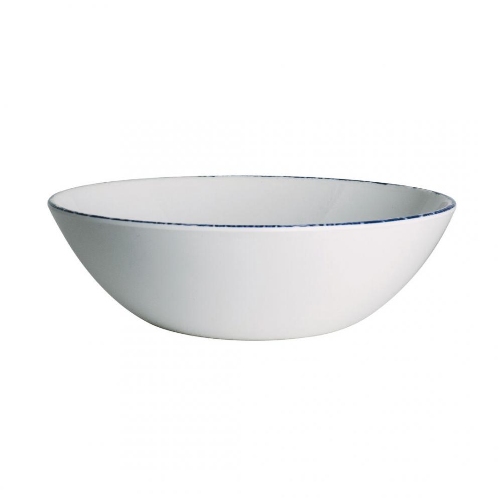 Blue Dapple Coupe Bowl 16.5cm 44.4cl (6 1/2 15oz) - 7068MM313 (Pack of 12)