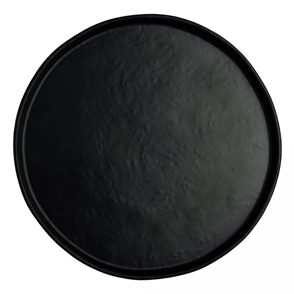 Cali Black Round Plate 27.3cm (10 3/4) - 7181TM503 (Pack of 12)