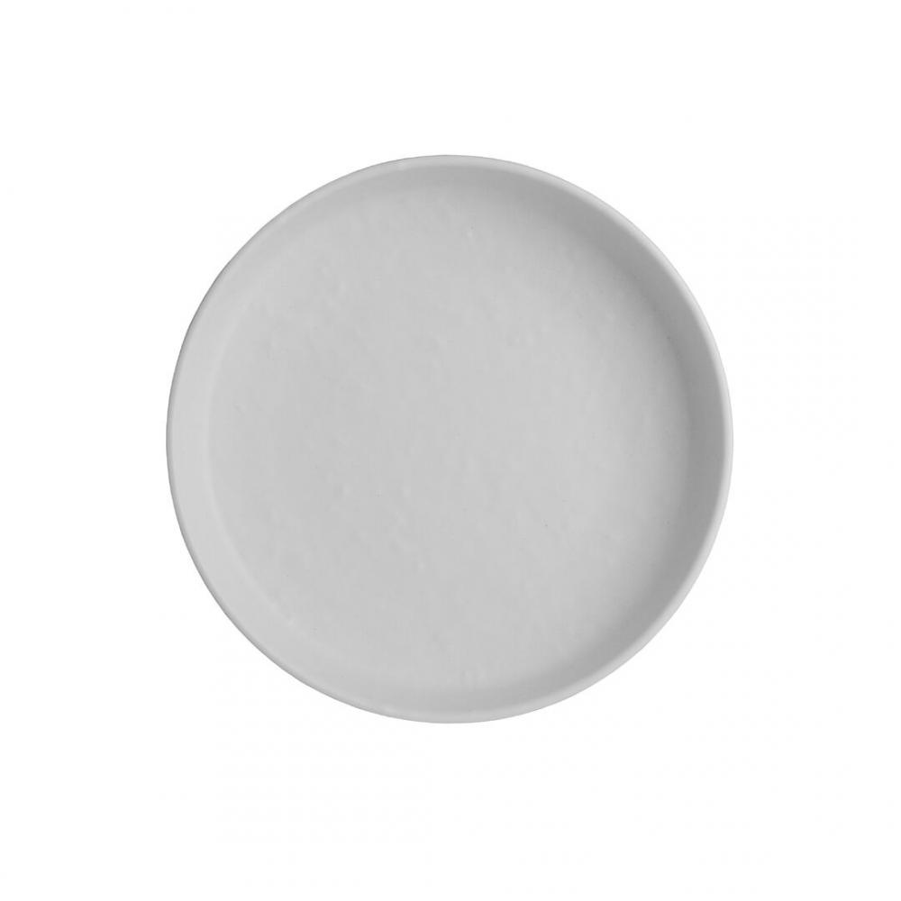 Cali White Round Plate 16.4 x 3.18cm (6 1/2 x 1 1/4) - 7182TM505 (Pack of 12)