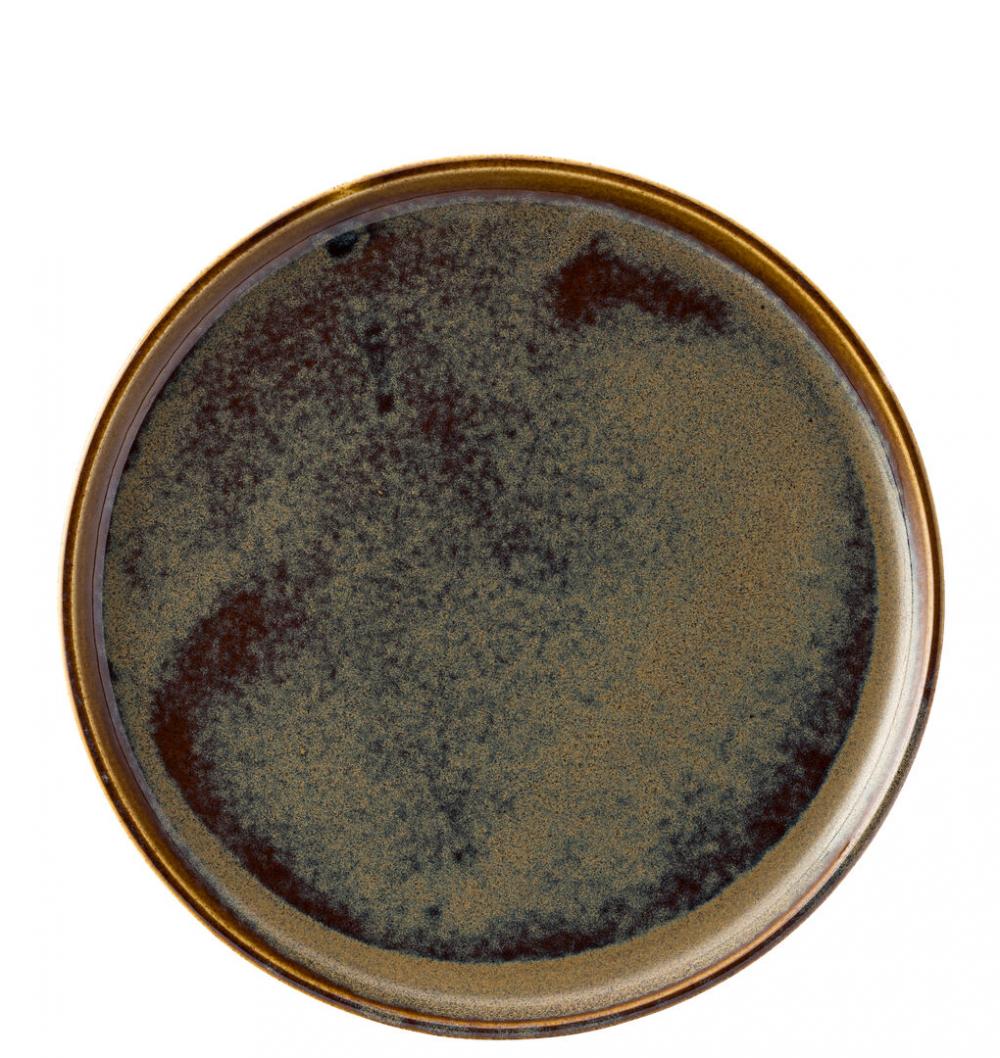 Murra Toffee Walled Plate 10.5