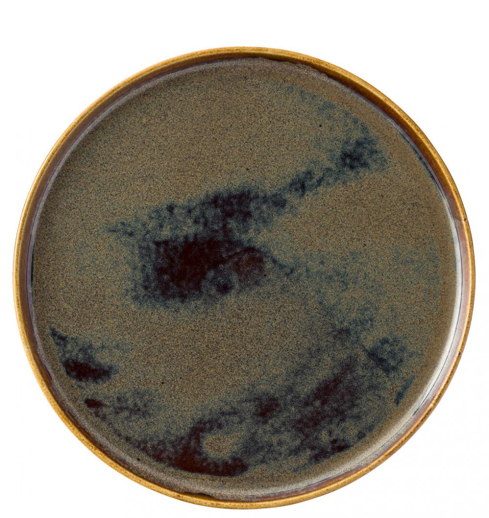 Murra Toffee Walled Plate 12