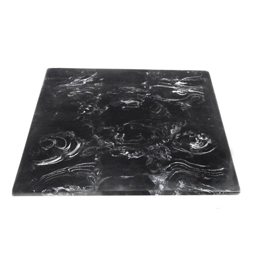 Fusion Grey Marble Resin Square Tile 30.5cm (12) - DWKFB1212GM