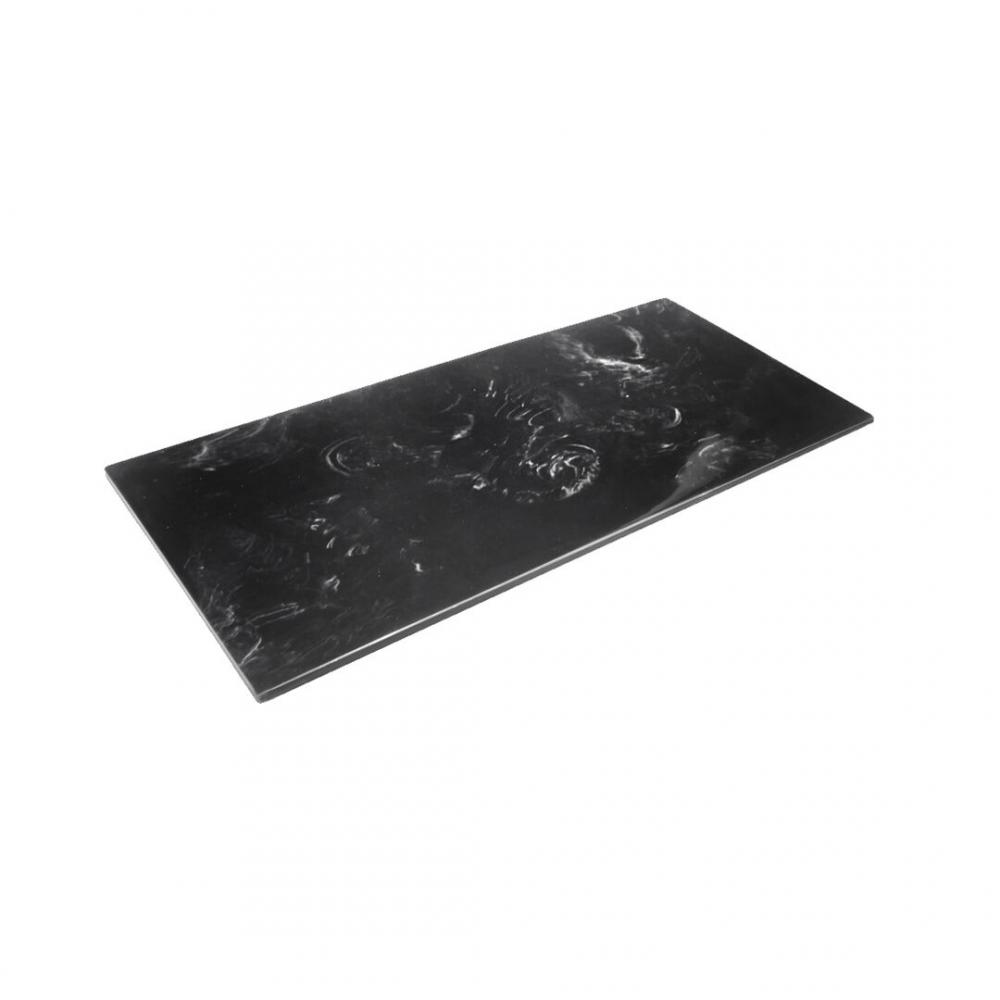 Fusion Grey Marble Resin Rectangle Tile 60.9 x 27.9cm (24 x 11) - DWKFB2411GM