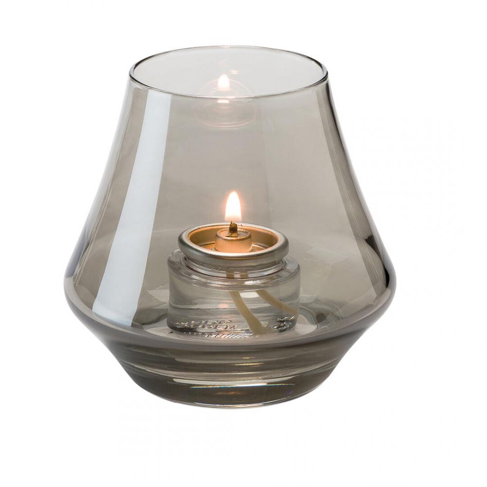 Chime Smoke Lustre Glass Votive 7 x 8.9cm (2 3/4 x 3 1/2) - HW6955S (Pack of 12)